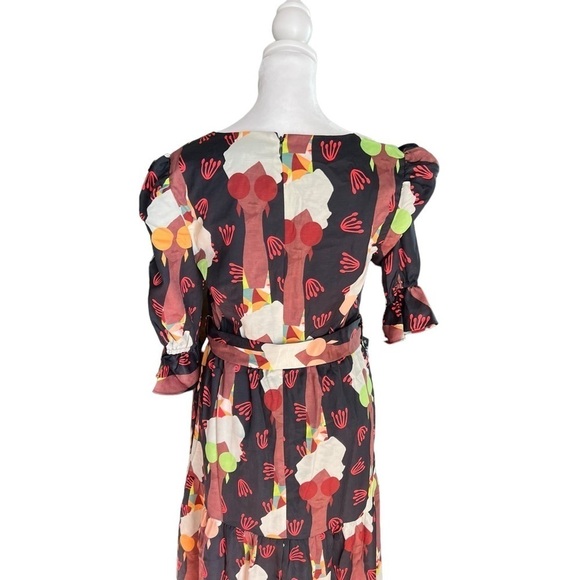 Hutch x ModCloth - NWT Let's Go Boho Maxi Dress Sz 4 - Picture 8 of 13